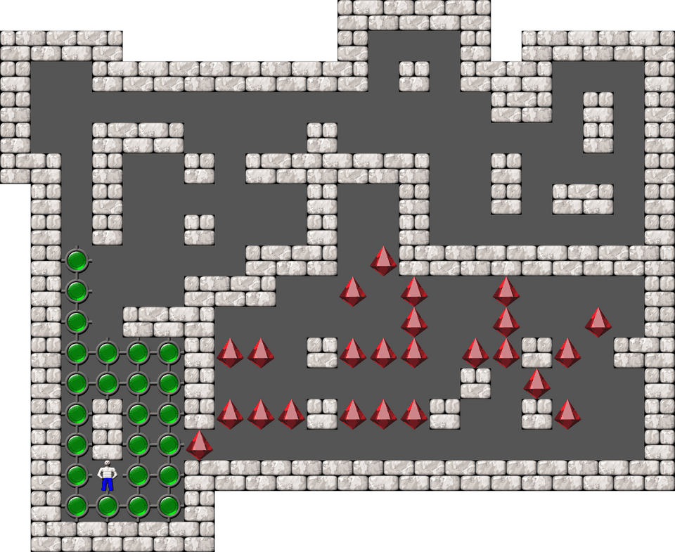 Sokoban KEAS Collection level 18